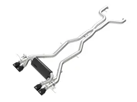 49-36353-b Afe 23-25 Bmw M2 L6-3.0l G87 Mach Force-xp Cat-back Exhaust With Black Tip