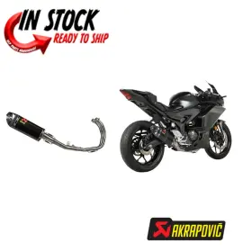 1810-3234 Akrapovic Racing Line Exhaust System Yamaha 2020-2025 Mt-03 2015-2025 Yzf-r3