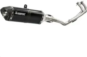 6589 Akrapovic Stainless Steel/carbon Fiber Racing Line Exhaust System For Yamaha Tmax