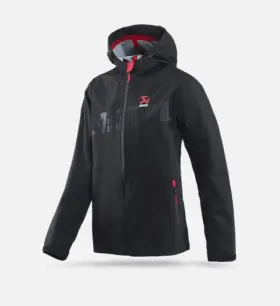 Akrapovic 802071 Mens Corpo Rain Jacket Black - Xl