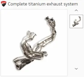 96482081a Akrapovic - Complete Exhaust For Ducati Panigale V4/s 2021-2024