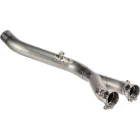 L-y10so19 Akrapovic Link Pipe - Titanium For 2022-2024 Yamaha Mt-10/mt-10 Sp