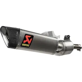 S-b9so2-haplt Akrapovic Slip-on Line Muffler - Titanium For Bmw F 900 R And Xr