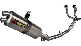 Akrapovic S-h11r4-wt Racing Line Full Exhaust System Ss/ti/ti #s-h11r4-wt For Honda