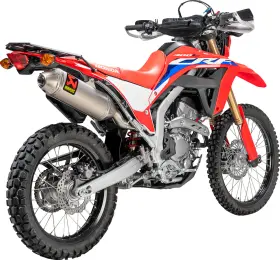 S-h3so11-bnta Akrapovic Slip-on Line Muffler - Titanium Fits Honda Crf300l