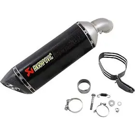 S-k10so24-hrc Akrapovic Slip-on Line Exhaust - Carbon Fiber Muffler
