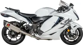 Akrapovic S-s13r4-aplt Racing Line Titanium Exhaust System For Suzuki Hayabusa