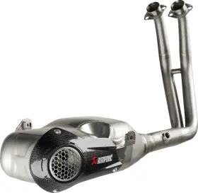 S-s8r1-hhakess Akrapovic Stainless Steel/carbon 2-1 Racing Line Exhaust System