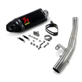 S-t7so2-apc Akrapovic Carbon Fiber Muffler - Street Triple 765