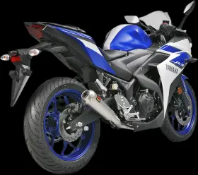 S-y2r1-cubss Akrapovic Yamaha Yzf-r3 2015-2020 Racing Line Full System