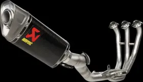 S-y9r14-apc Akrapovic Carbon Fiber Tracer 900 Exhaust