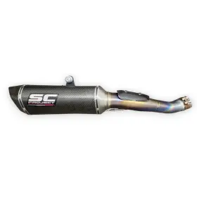 Aprilia A27 T93 21 25 Rsv4 Tuono V4 Sc Project Sc1 R Slip On Exhaust Carbon Titaninium