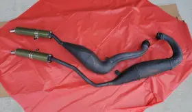 Ap8119502 Aprilia Rs250 Exhaust Pipes Expansion Chambers Oem Challenge Cup Rs 250 Mk2 Mkii
