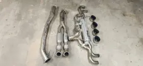 Armytrix Ni35sb-7d9- Nissan Gtr R35 Stainless Valved Exhaust System