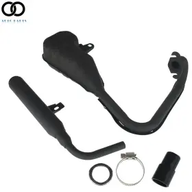 Apo154144 Autoooparts For Yamaha Pw50 Pw 50 1981-2012 Y-zinger Exhaust Muffler Manifold Pipe