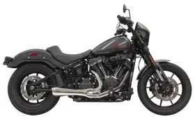 1s75 Bassani Short Inch Ripper 2-1 Chrome Megaphone Exhaust System