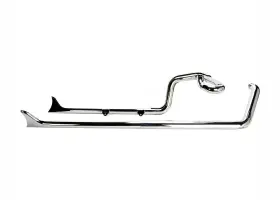 1s76e-33 Bassani True-dual 33 Inch Fishtail Chrome Exhaust System Without Ut Baffles #2 1s76e-33 Bassani True-dual 33 Inch Fishtail Chrome Exhaust System Without Ut Baffles #2