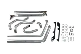 1s76e-33 Bassani True-dual 33 Inch Fishtail Chrome Exhaust System Without Ut Baffles #3 1s76e-33 Bassani True-dual 33 Inch Fishtail Chrome Exhaust System Without Ut Baffles #3