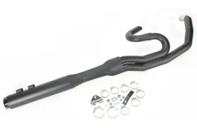Bassani Flh-757b Road Rage Ii B4 Series Straight Black 2-into-1 Exhaust System