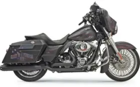 1f66rb Bassani Manufacturing Black True Dual Down Under Exhaust For 09-16 Harley Touring Flhx Flhr 1f66rb Bassani Manufacturing Black True Dual Down Under Exhaust For 09-16 Harley Touring Flhx Flhr