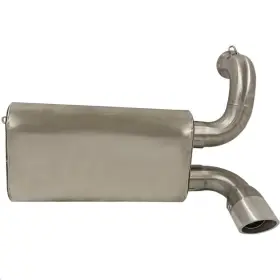 6r9017 Bassani Manufacturing Performance Replacement Stainless Steel Muffler