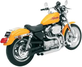 Bassani Manufacturing 810594010695 Xl-325f Pro Street Exhaust System - Slash Cut Chrome