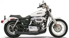 14122j Bassani Xhaust Road Rage Short Upswept Megaphone Exhaust System 4 Inch Black #14122j 14122j Bassani Xhaust Road Rage Short Upswept Megaphone Exhaust System 4 Inch Black #14122j