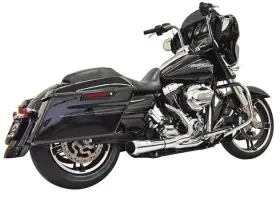 1f52r Bassani Xhaust Road Rage 2 1 Shorty Complete Exhaust System Chrome #1f52r