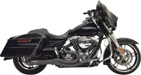 Bassani Xhaust 1f62b Road Rage Ii Mid-length 2 1 Full Exhaust System Black #1f62b