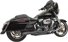 1f72b Bassani Xhaust - Road Rage Ii 2-into-1 Mid-length Exhaust System Black