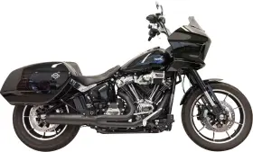 Bassani Xhaust 1s78b 2-into-1 Exhaust System With Superbike Muffler - 4 Inch Black