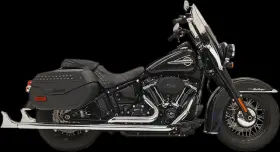 1s86e-33 Bassani Xhaust Fishtail True Dual Exhaust System