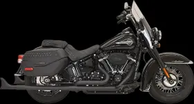 1s96eb33 Bassani Xhaust Fishtail True Dual Exhaust System