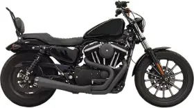 1x42rb Bassani Xhaust Road Rage Megaphone/upswept Full Exhaust System Black