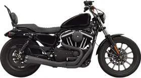 Bassani Xhaust 1x52rb Road Rage Megaphone/upswept Full Exhaust System Black