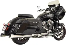 8h18r Bassani Xhaust Road Rage 2 1 Full Exhaust System Chrome #8h18r Indian