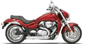 Bassani Xhaust Sm9-3to Pro-street Turn Out Exhaust System Chr Fits Suzuki Boulevard M109 06-09