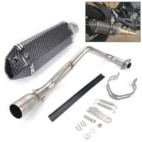 Cr1857 Batu For 2013-24 Honda Grom 125 Msx125 Exhaust System Muffler On Pipe Db Kill Slip-on