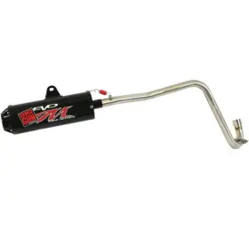 10-4123-bk Big Gun Evo Mini Full Exhaust System Black For Kawasaki Klx110/klx110l