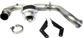 08-313 Bikeman Performance Black 3 Inch Big Mo Full Exhaust System Stainless Steel