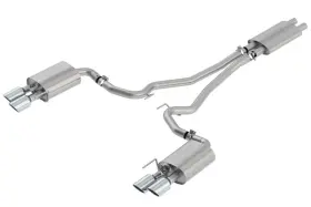 Borla 1014045 For 18-23 Ford Mustang Gt Exhaust System Touring-polished