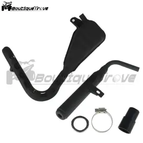 Bou2620448 Boutiquetrove For Yamaha Pw50 Pw 50 Y-zinger Exhaust Muffler Manifold Pipe 1981 1982-2012