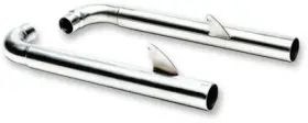Bc902-058-br British Customs Performance Tip For Thruxton R Brushed
