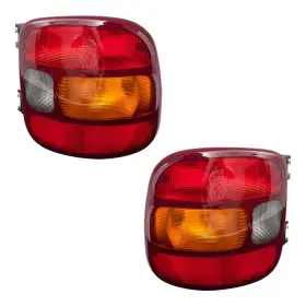 1222-0030lr Brock Pair Taillights Lens For 1999-2003 Silverado Sierra 1500 Stepside Pickup Truck