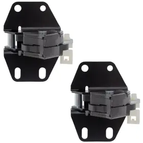 1449-0027-2 Brock Door Lock Latches Fit 99-07 Silverado Sierra Extended Cab Pickup Rear Lower Set
