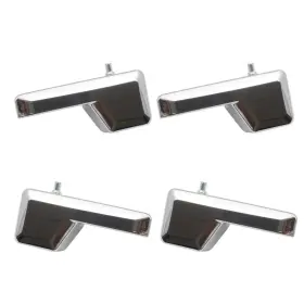 Brock 3441-0015lr-2 Chrome 4 Pc Set Of Inside Door Handles Fits 07-14 Ford Edge 07-15 Lincoln Mkx
