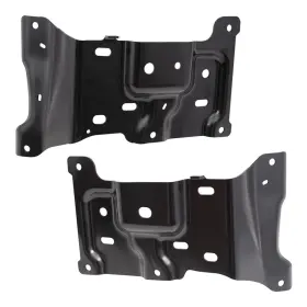 3449-0035lr Brock Front Driver And Passenger Side Bumper Mounting Brackets Fit 2018-2020 F-150