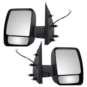 4331-5095lr Brock Power Mirror Set Textured Black Foldaway Fits Nv1500 Left Right
