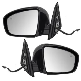 4332-4007lr Brock New Pair Set Power Side View Mirror Heated Memory For 13-17 Nissan Pathfinder
