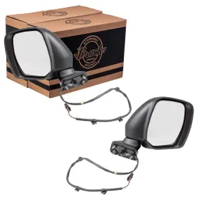 4332-4306lr Brock Pair Power Side View Mirrors Heated Left Right Set For 11-17 Nissan Quest Van
